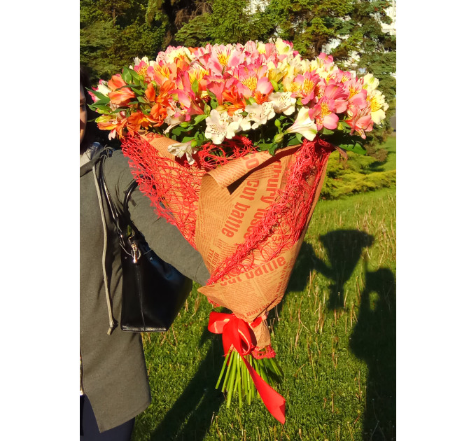 Букет альстромерій