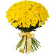 Букет  жовтих хризантем