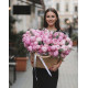 101 розкішна півонія у кошику
