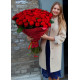 101  червона троянда