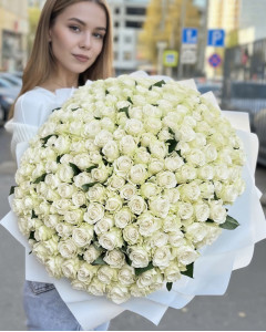 201 біла троянда