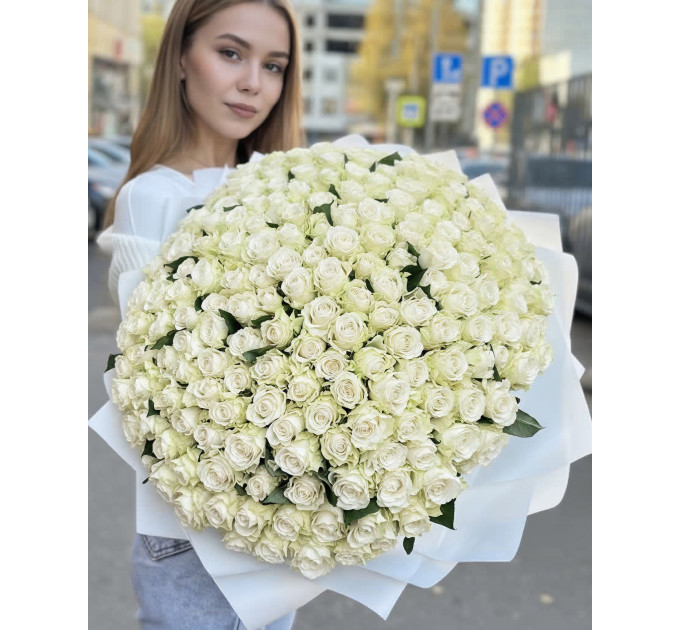 201 біла троянда