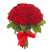 Букет червоних троянд