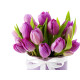 Фиолетові тюльпани
